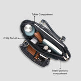 PERSONALISED CARRY ALL TOTE BAG - BLACK