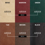 PERSONALISED PRINTED PASSPORT COVER - PET LOVER - TAN