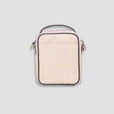PERSONALISED TRAVEL CROSSBODY BAG - BEIGE