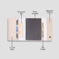 Beige diary collection
