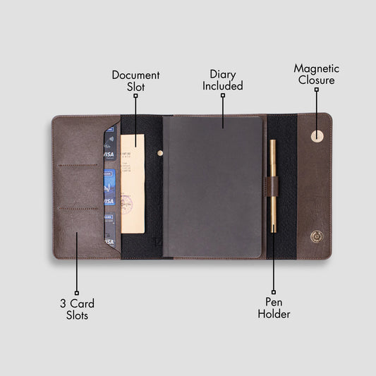 Brown diary collection