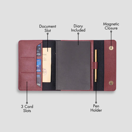 Maroon diary collection