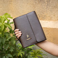Brown diary organizer