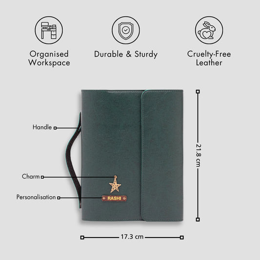 Green diary planner