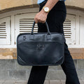 Black laptop bag