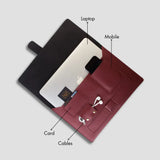 PERSONALISED LAPTOP ORGANISER (13 Inch) - MAROON