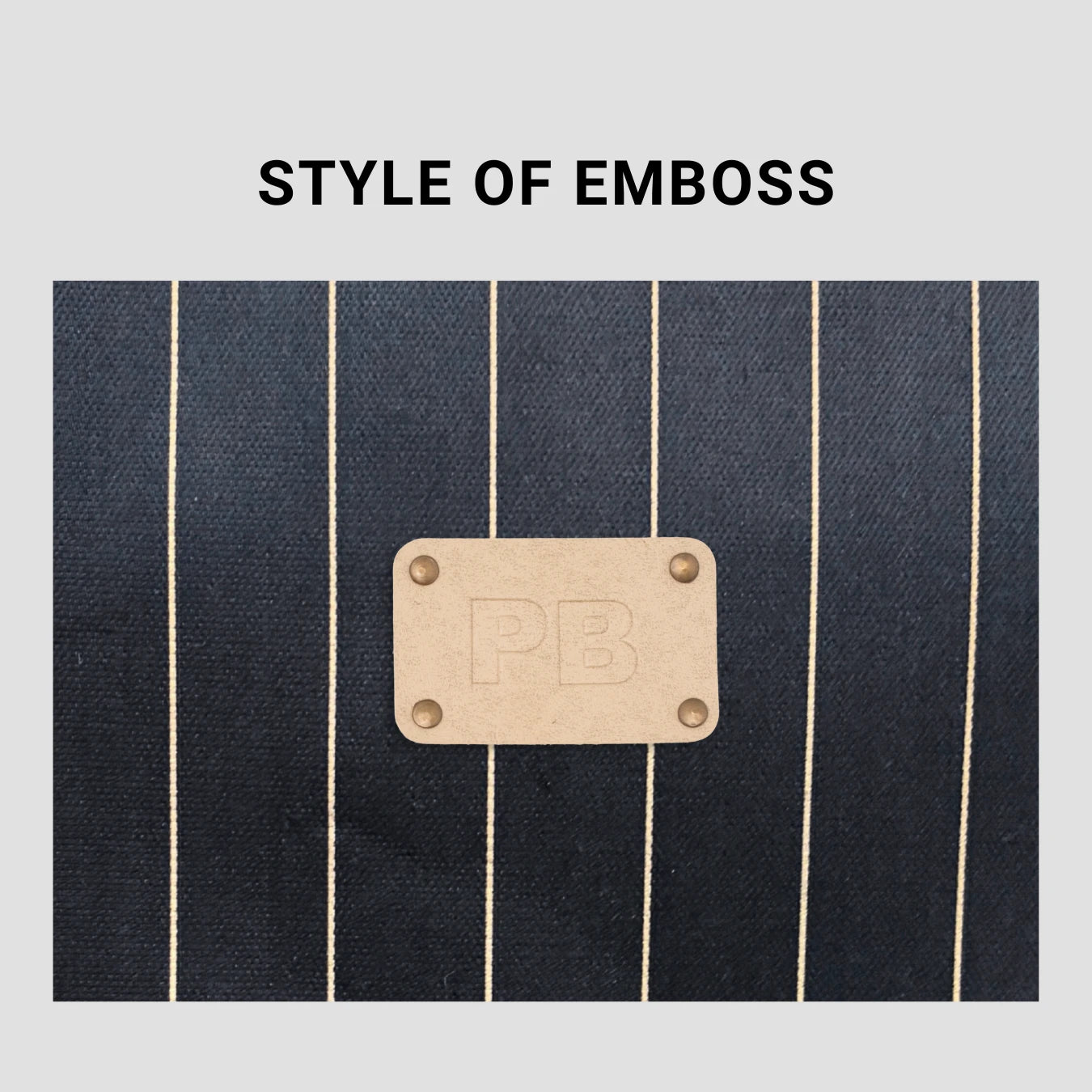 mini duffel bag patch