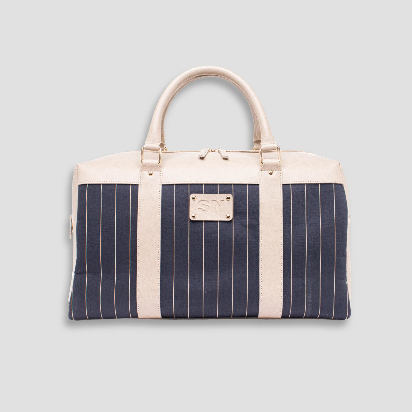 blue mini duffel bag