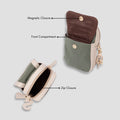 Green mini sling bag