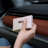 PERSONALISED MINI WALLET - BROWN