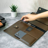 PERSONALISED OFFICE FOLDER - GREEN