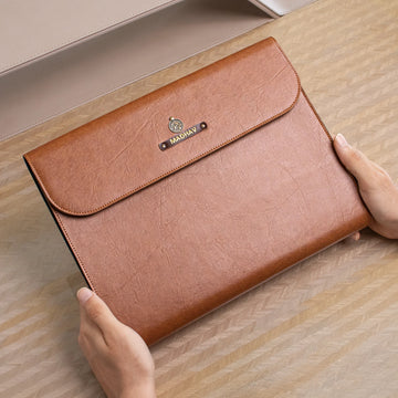 Tan Office Organiser Hidden Compartments