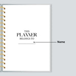 Planner cover page layout