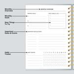 Monthly Planner Layout