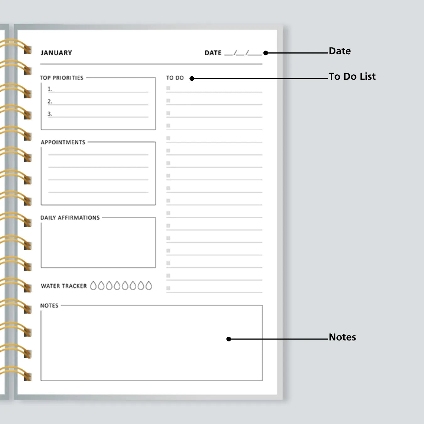 Project Planner Page