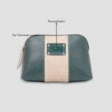 Personalised Black multi purpose pouch pouch with features