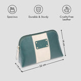 Personalised green multipurpose pouch pouch with features