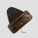 PERSONALISED SUNGLASS CASE - BROWN
