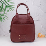 PERSONALISED TIFFIN BAG - MAROON