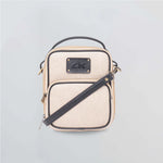 Personalised crossbody travel bag – beige