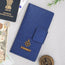 PERSONALISED TRAVEL WALLET - BLUE