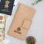 PERSONALISED TRAVEL WALLET - TAUPE