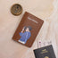 Traveler lens-themed passport cover