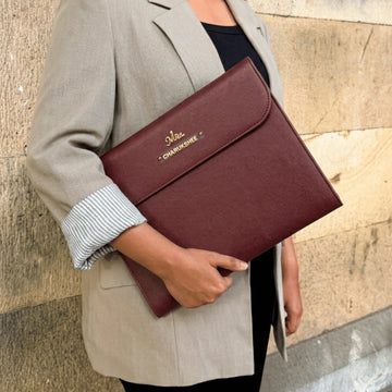 PERSONALISED ULTIMATE OFFICE ORGANISER - MAROON