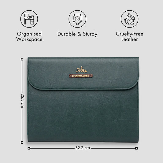 PERSONALISED ULTIMATE OFFICE ORGANISER - GREEN