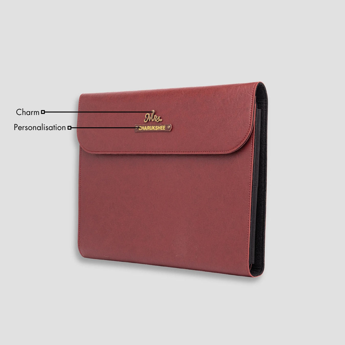 PERSONALISED ULTIMATE OFFICE ORGANISER - MAROON