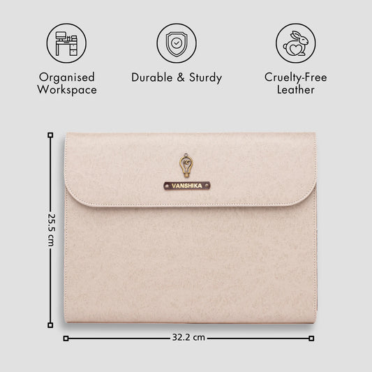 PERSONALISED ULTIMATE OFFICE ORGANISER - BEIGE