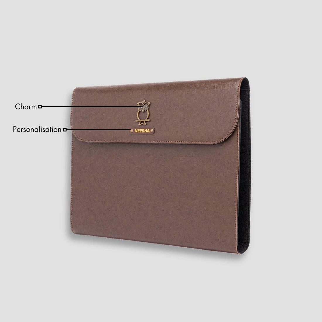 PERSONALISED ULTIMATE OFFICE ORGANISER - BROWN