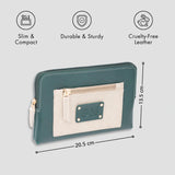 Personalised utility pouch vector - Green with features