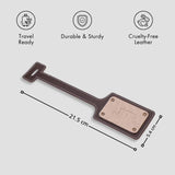 PERSONALISED BAG TAG - BROWN