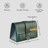 PERSONALISED CHARGER ORGANISER - GREEN