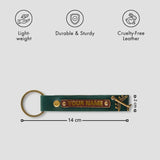 PERSONALISED KEYCHAIN - GREEN