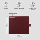 PERSONALISED MOUSE PAD - MAROON