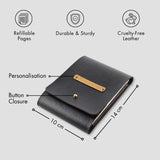 PERSONALISED NOTEPAD - BLACK