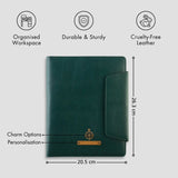 PERSONALISED OFFICE FOLDER - GREEN