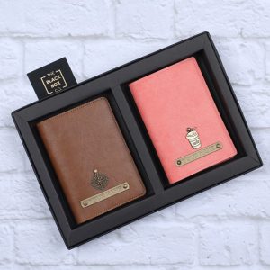 Couple Passposrt Cover Gift Box